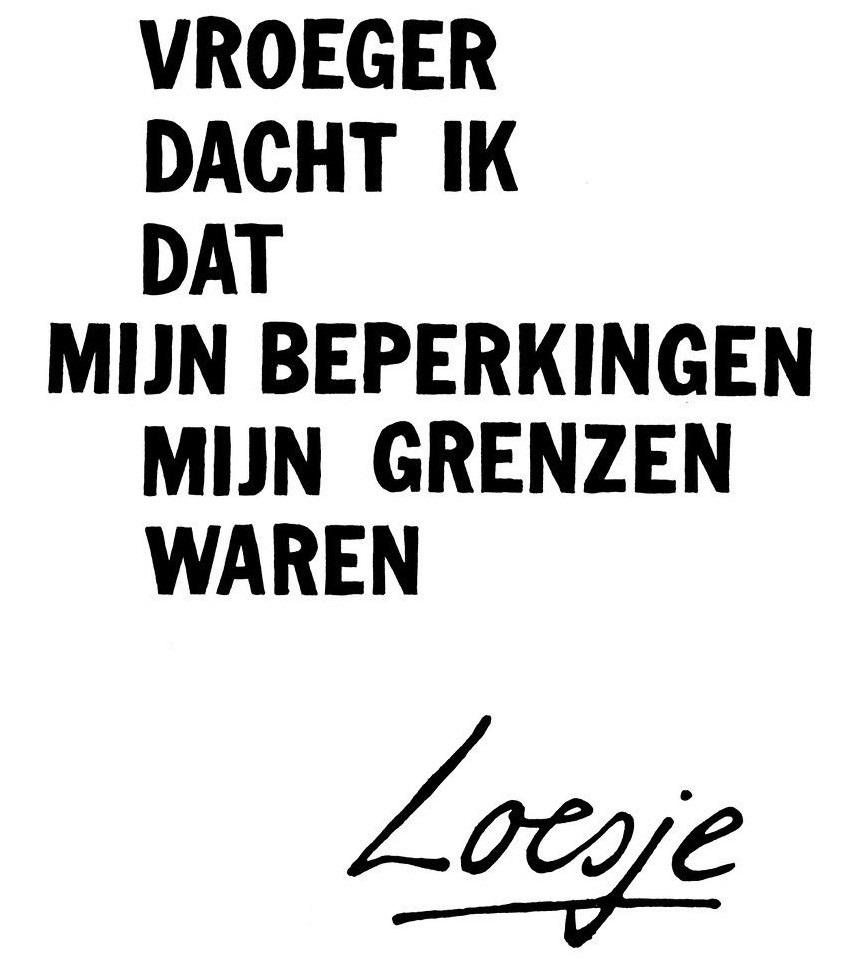 Loesje over Beperkingen