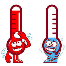 Thermometer warm vs koud