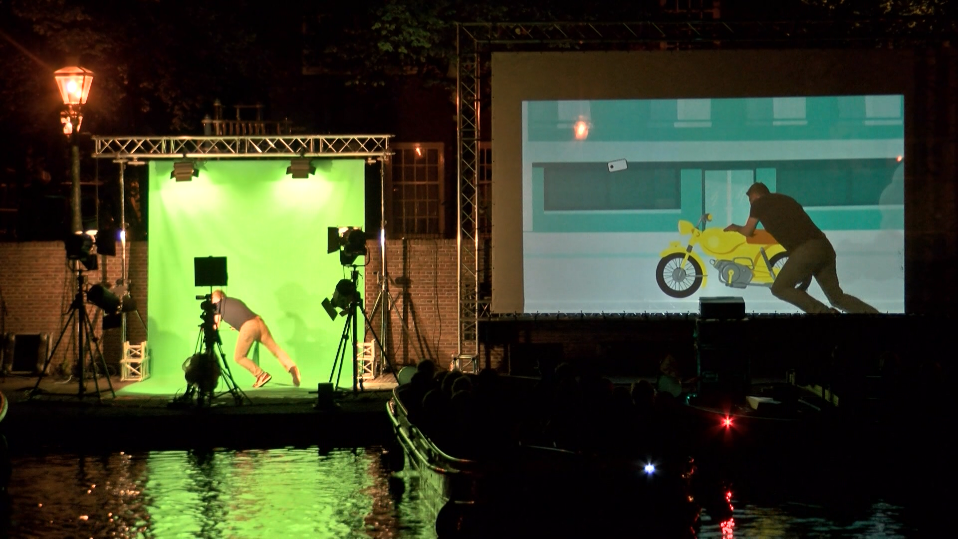 Werking Interactieve Film op Schemerstad