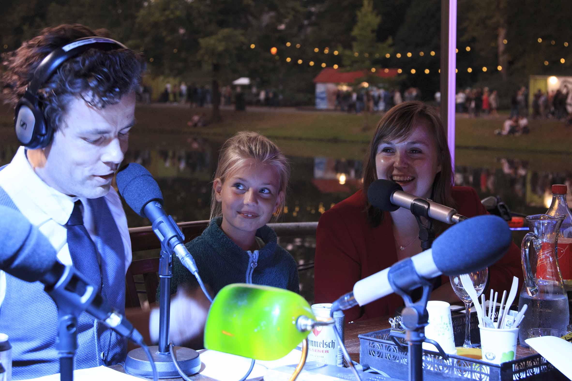 Papegaaiduikers live talkshow op maat