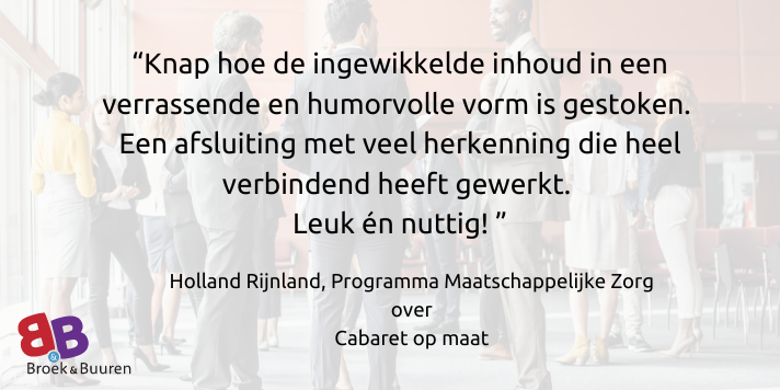 Broek & Buuren quote Holland Rijnland